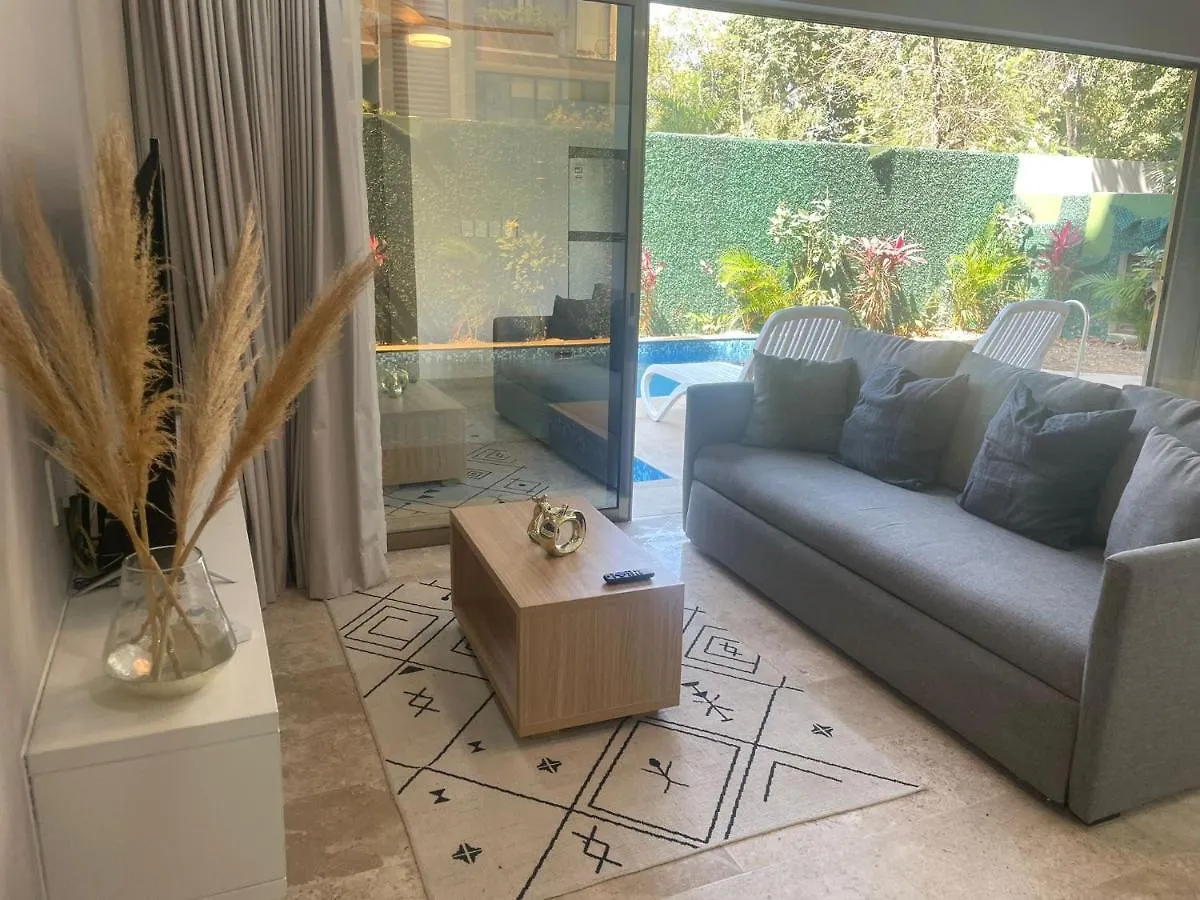 Cozy Apt W/Swim-Up Pool Apartment Tulum