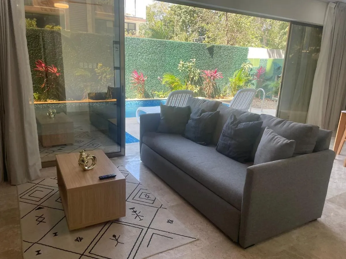 Cozy Apt W/Swim-Up Pool Apartment Tulum