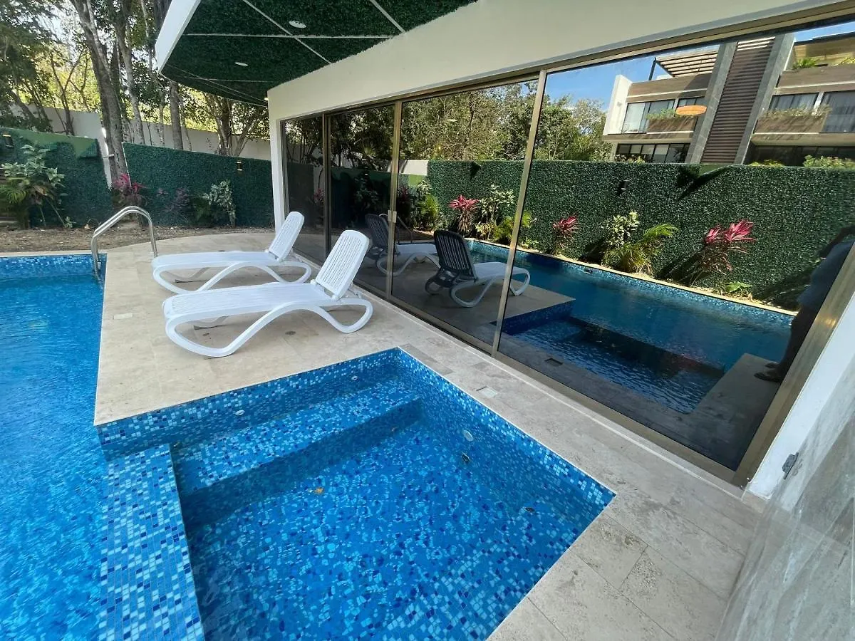 Cozy Apt W/Swim-Up Pool Apartment Tulum Mexico